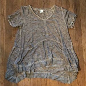 Anthropologie peplum top